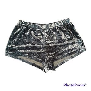 Forever 21 Crushed Velvet Lounge Shorts